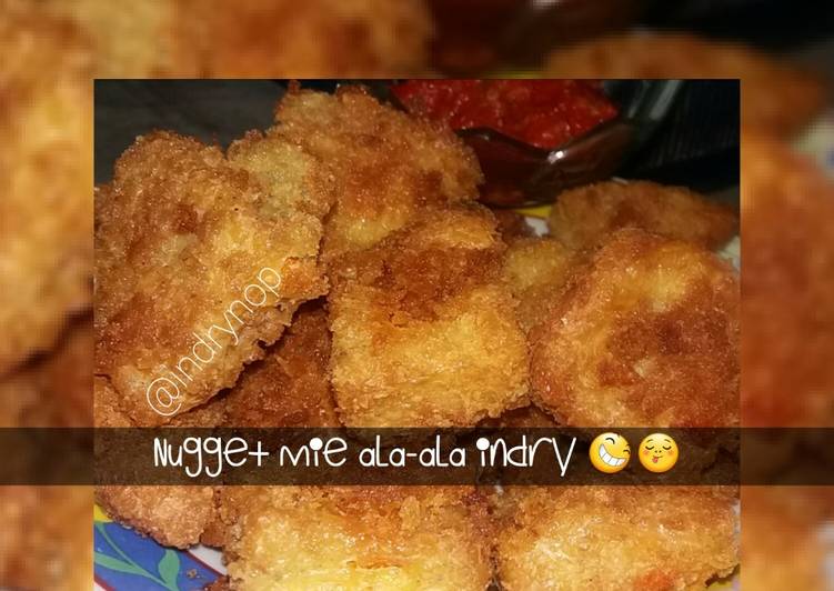 Langkah Mudah Bikin Nugget mie ala-ala indry 😆😋, Menggugah Selera