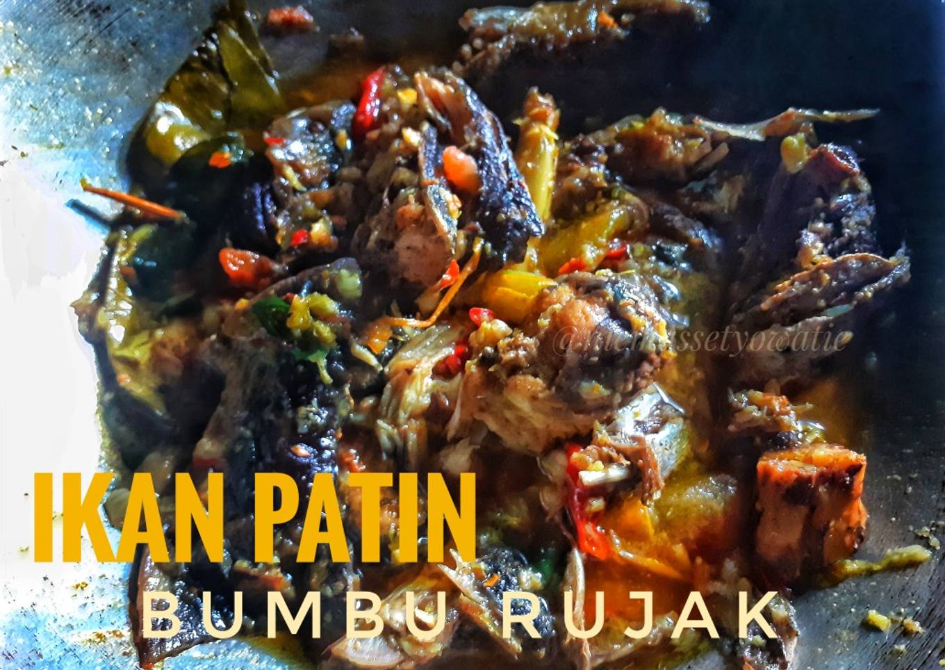 Resep Ikan Patin Masak Bumbu Rujak, Lezat