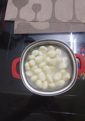 A picture of Homemade Rasgulla.