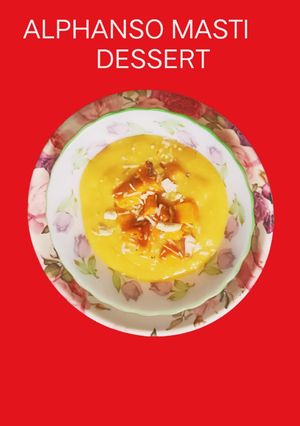 A picture of Mango Masti dessert.