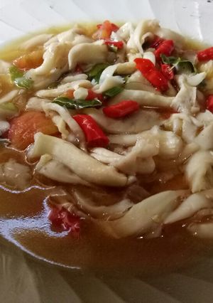 Foto resep Tumis jamur cabai merah