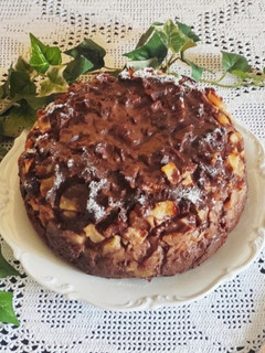 Foto di Torta di pere cioccolato e liquirizia