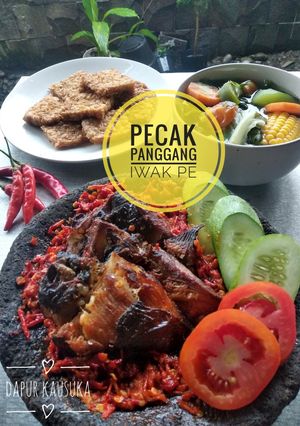 Foto resep Pecak Panggang Iwak Pe