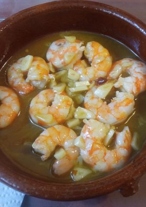 Foto principal de Langostinos al ajillo