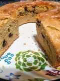 Budín de yogur y pasas delicioso