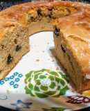 Budín de yogur y pasas delicioso