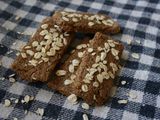Barritas integrales de canela con avena