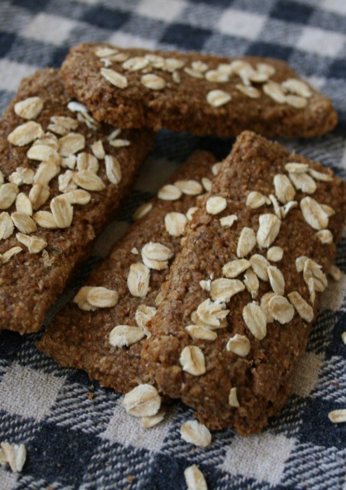 Una foto de Barritas integrales de canela con avena