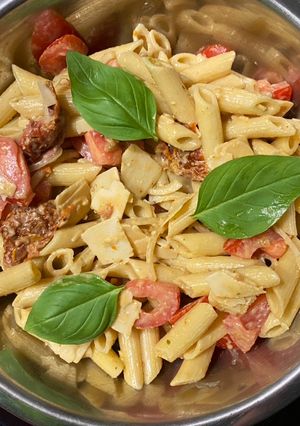 Une photo de Ma salade de pâtes à l'italienne 🇮🇹