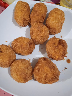 Foto resep Kroket mie isi ayam
