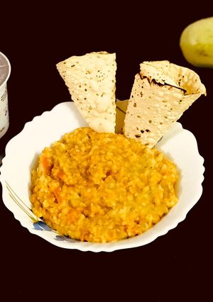 A picture of Bottle gourd Wheat Porridge.