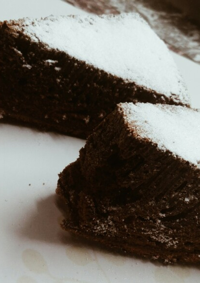 Una foto de Bizcochuelo de chocolate Sin Tacc
