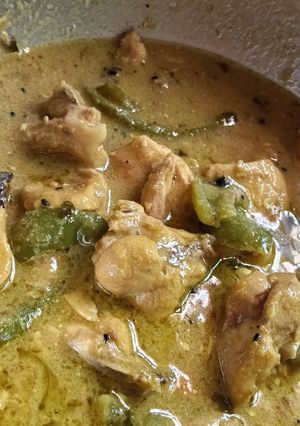 A picture of The chicken shimla mirch recipe 😋.