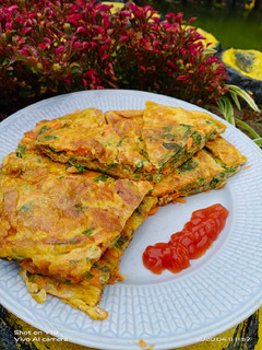 Foto resep Telur Dadar Bayam Wortel