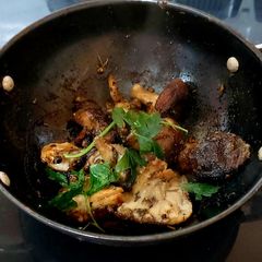 A picture of My Quick Tasty Bake Shitake Mushrooms.#Sidedish.