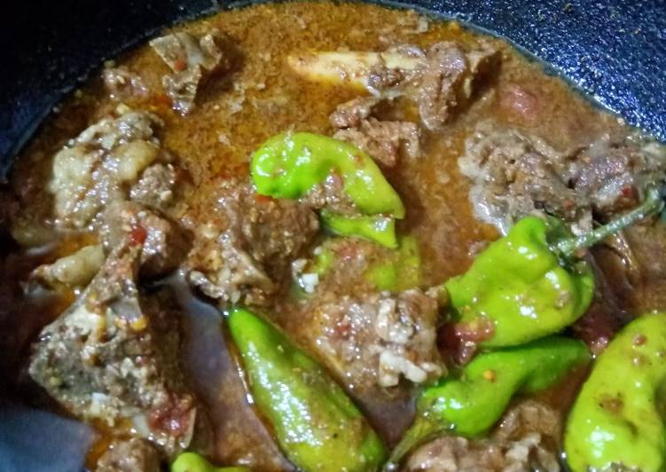 Shenwari mutton karhai