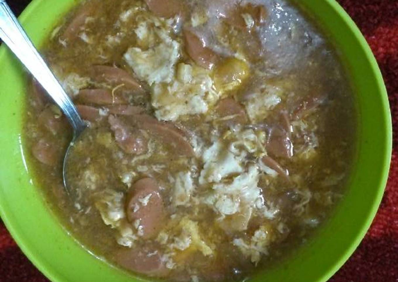 Resep Telur Sosis Kuah Rendang yang Lezat