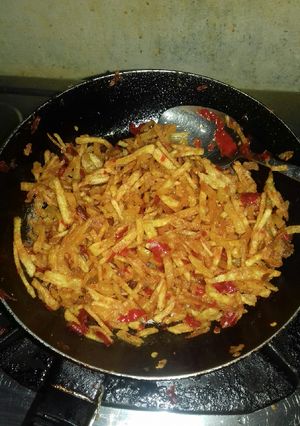 Foto resep Kentang balado sederhana ala anak kos