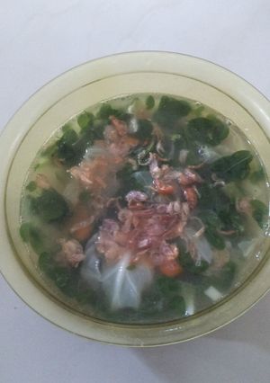 Foto resep Sayur bening daun kelor