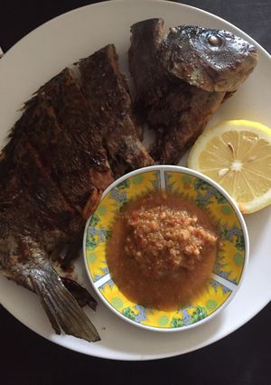 Foto resep Bumbu nenas kacang medan (buat kerang rebus atau ikan bakar)