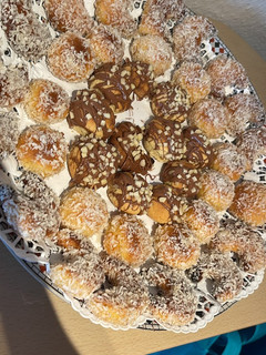 Una foto de Galletas marroquíes con coco o chocolate