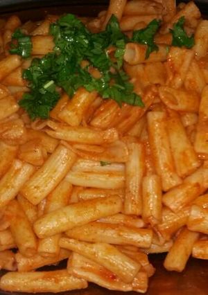 صورة لوصفة معكرونة