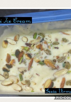 A picture of Lauki ice cream.