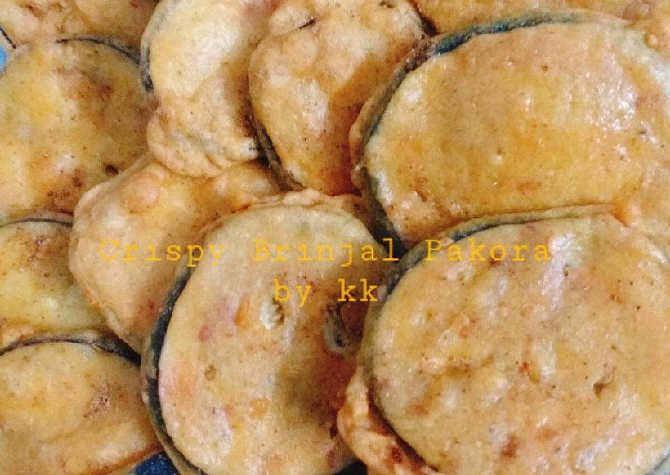 Crispy Brinjal pakora