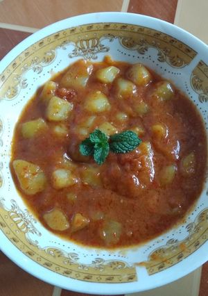 Foto resep Sambal goreng kentang soup 🍲