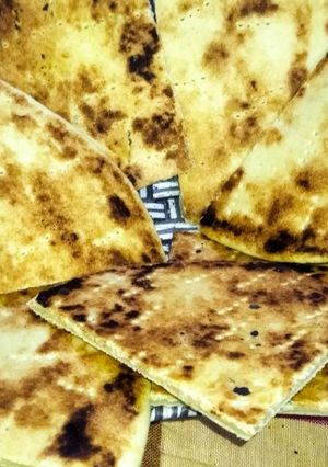 صورة لوصفة كسرة معجونة 🤩👌