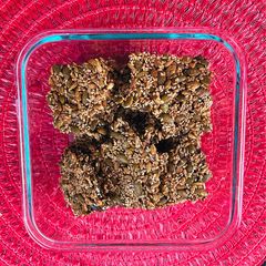 A picture of Vegan Pumpkin Seed Brittle.