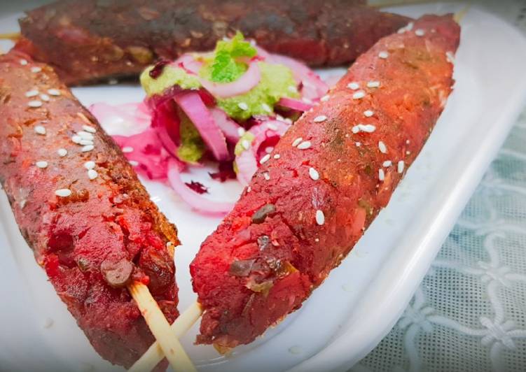 Recipe of Ultimate Gulabo seekh kabab