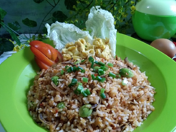 Resep: Nasi goreng teri petai Gampang