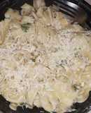 Tallarines con crema 🍜