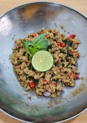 Foto resep Tumis Ayam Cincang Kemangi