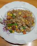 Пшеничная каша с овощами