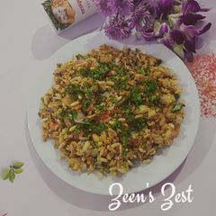 A picture of Diet Bhel with Moong Sprouts.