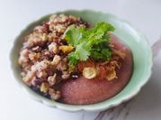A picture of red shallots