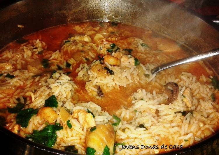 Arroz de peixe - Tudogosreceitas