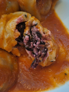 Una foto de Relleno de ricota y hojas de remolacha ideal para pasta casera