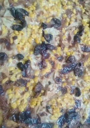صورة لوصفة بيتزا 😋😋😍
