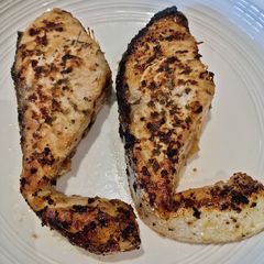 A picture of Oven Cooked Salmon.