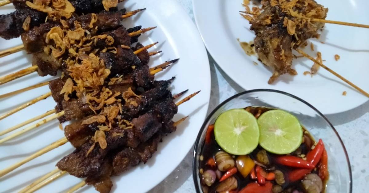 Resep Sate Daging Sapi Bakar Dengan Bahan Sederhana
