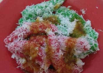 Resep Populer Klanting (cenil tepung ketan) Enak dan Sehat