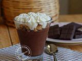 Mousse di cioccolato fondente all'acqua