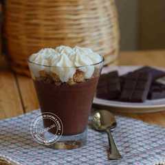 Foto di Mousse di cioccolato fondente all'acqua
