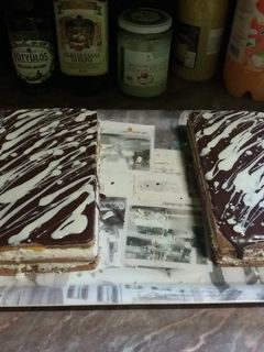 Grízes mézes krémes recept fotója