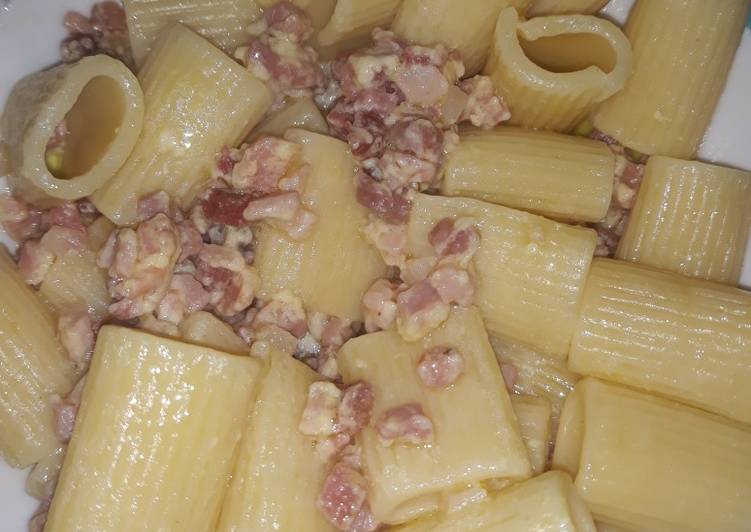 Simple Way to Make Quick Mezze Maniche Latte e Speck