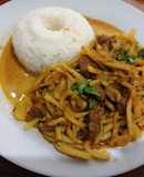 Olluquito con carne