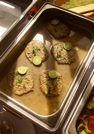 Una foto de Filete de res al limón 